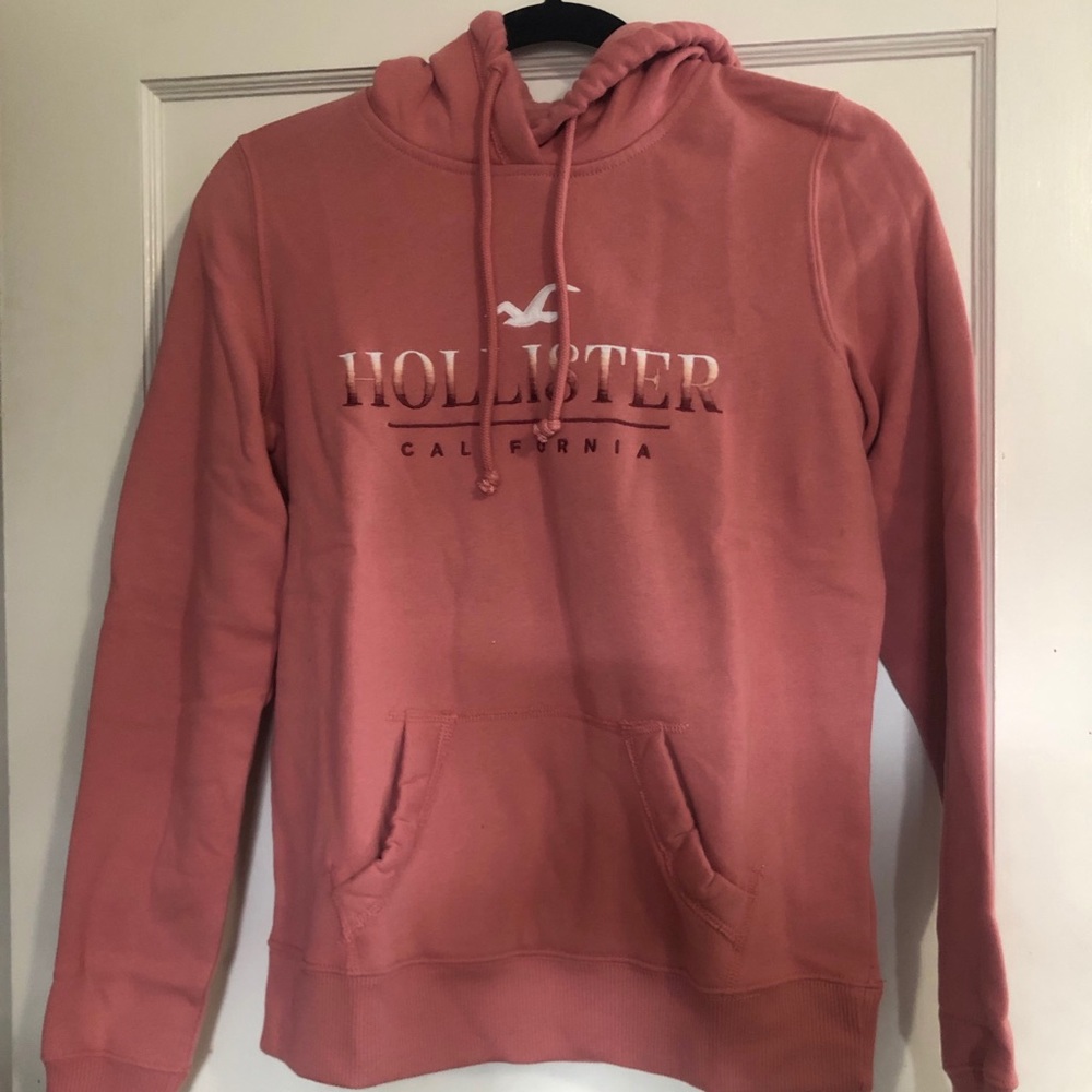 Hollister Coral Hoodie size XS